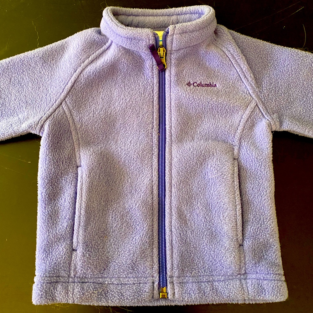 💚 3/$25 6-12M Columbia Girl Fleece Jacket